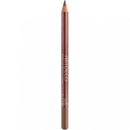 Natural Brow Liner Sustainable Eye Contour Pen for Sensitive Skin No.3 Soft Brown
