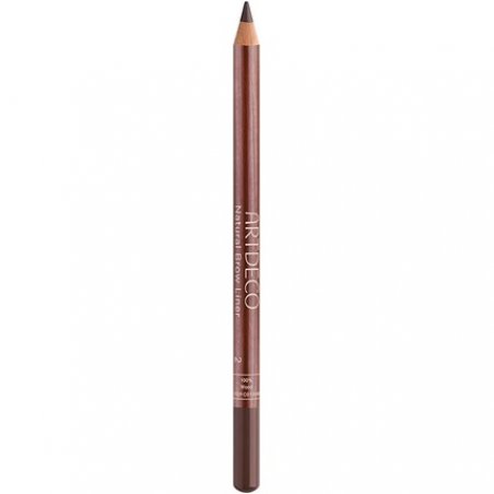 Natural Brow Liner Sustainable Eye Contour Pen for Sensitive Skin No.2 Medium Brunette
