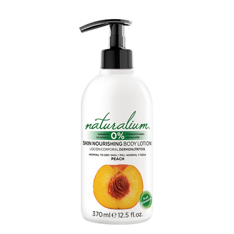 Naturalium Body Lotion, Peach 370 Ml