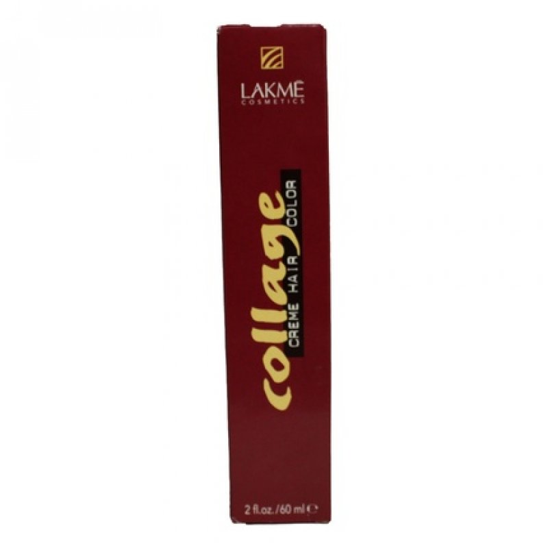 Lakme Collage Creme Hair Color 7/43 Gold Copper Medium Blonde 2oz