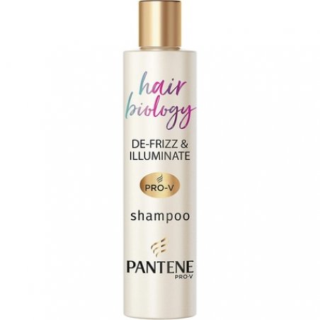 Pantene De-Frizz & Illuminate Shampoo for Frizzy, Dry, and Colored Hair with Hyaluronic Acid, Omega 9, and Pro-V Blend