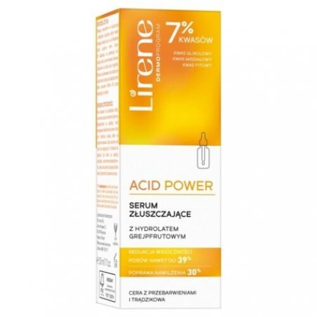 Lirene Acid Power Exfoliating Serum with Grapefruit Hydrolate 30ml
