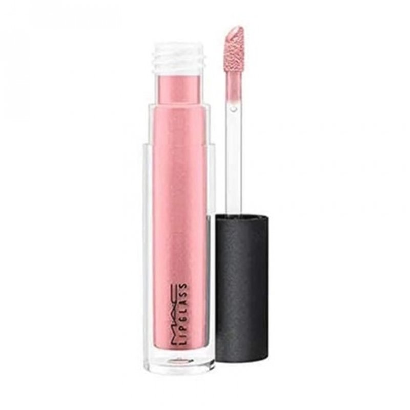 MAC Lipglass Pink Glossy Lip Color 0.16 Ounces