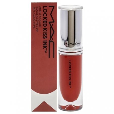 MAC Locked Kiss Ink Lipcolor Extra Chili for Women 0.14oz Lipstick
