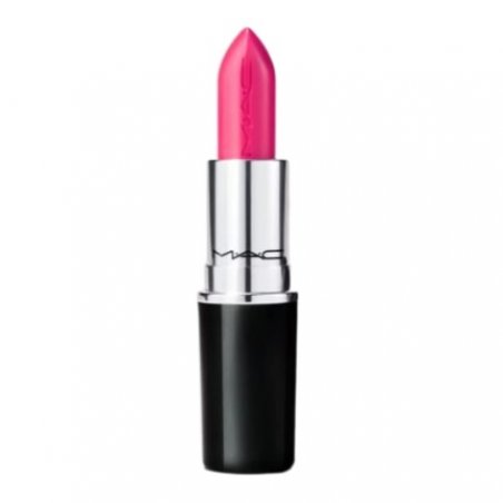 MAC Lustreglass Lipstick 559 No Photos Bright Coral Pink 0.10 oz 3g