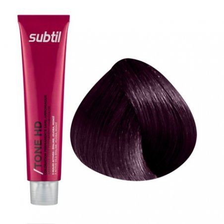 Subtil Tone-on-Tone Ammonia-Free Hair Color with 3 Active Oils 60ml - Shade 4.20: Violine