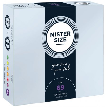 MISTER SIZE 69 36 pièce(s) Lisse
