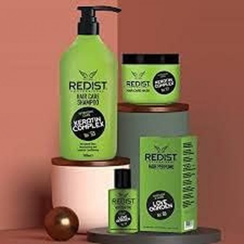Redist Keratin Hair Mask 500ml Intensive Care for Strengthening and Moisturizing Broken, Dry and Damaged Hair Women's