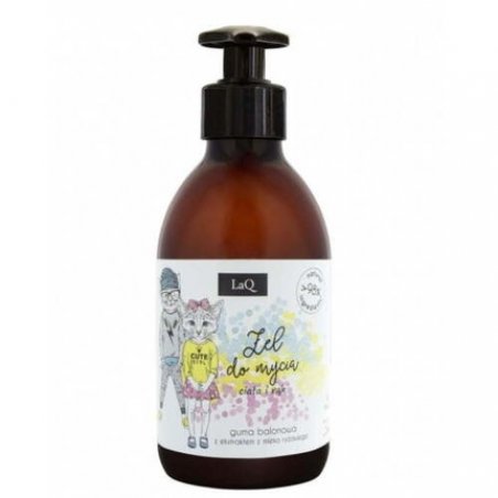 LaQ Natural Bath Gel with Bubble Gum Scent Extract