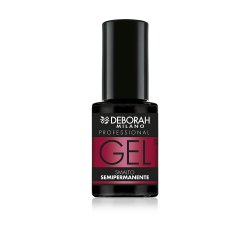 Deborah Milano Professional Semi Permanent Nail Polish 14 Strawberry Red Plumping Long Lasting for Intense and Shiny