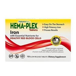 Nature's Plus Hema-Plex Sustained Release Tablets 30