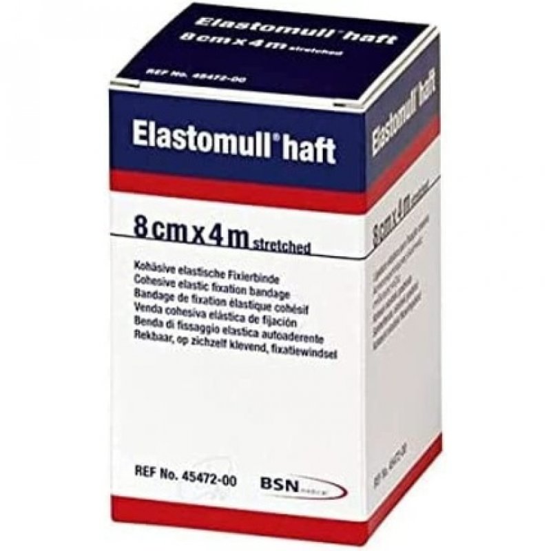 Venda Elast Adh Elastomull Haft 8cm x 4m