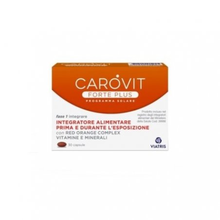 VIATRIS Carovit Forte Plus Skin and Nails Supplement 30 Capsules