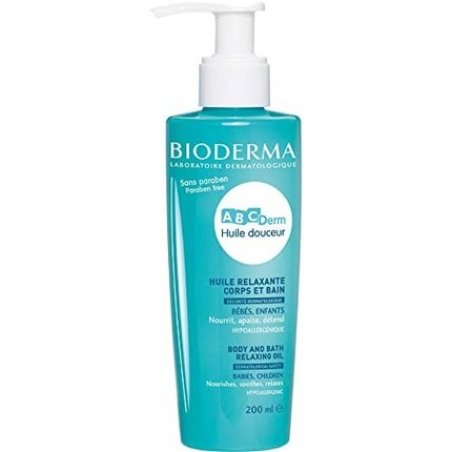 ABCDerm by Bioderma Huile Douceur Body and Bath Relaxing Oil 200ml