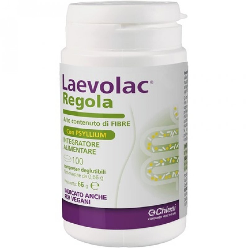 Chiesi Farmaceutici Laevolac Regola Dietary Supplement 100 Tablets