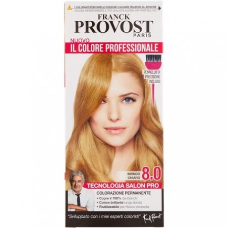 Franck Provost Permanent Hair Color 8.0 Light Blonde