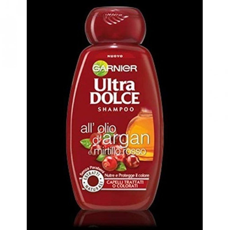 Garnier Ultra Sweet Argan Oil and Blueberry Red Color Protection Shampoo 250ml