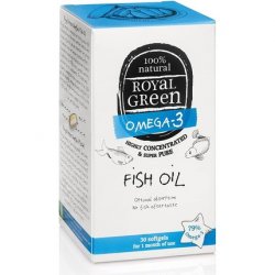 Royal Green Fish Oil Softgels 60