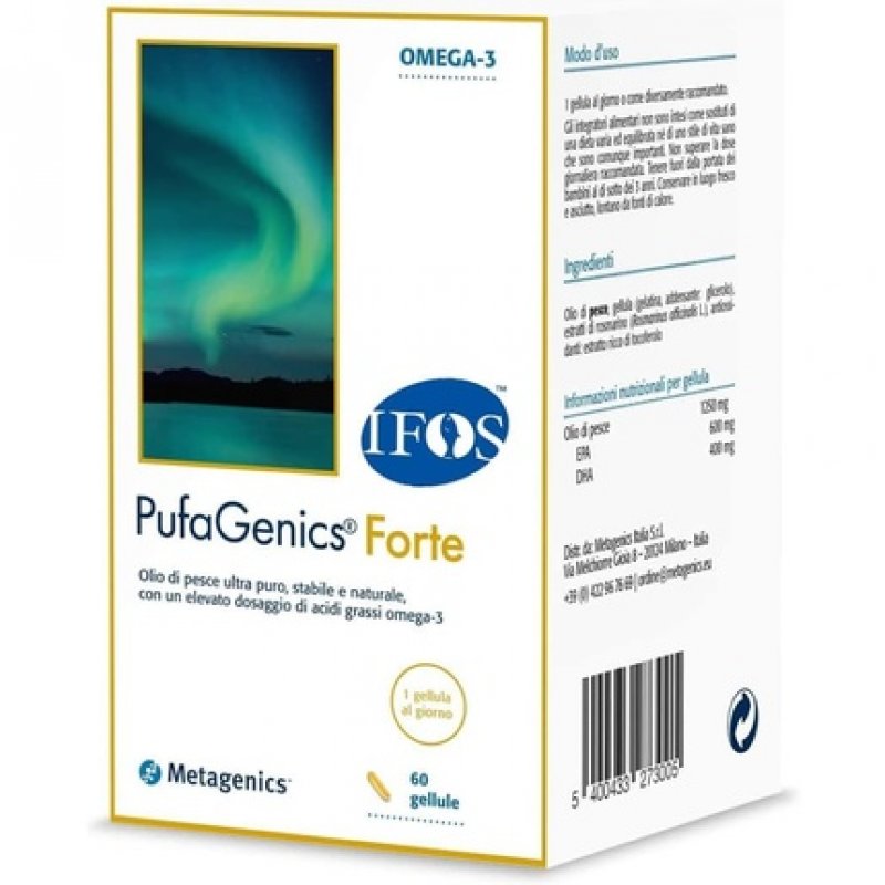 Metagenics Pufagenics Forte Dietary Supplement 60 Capsules