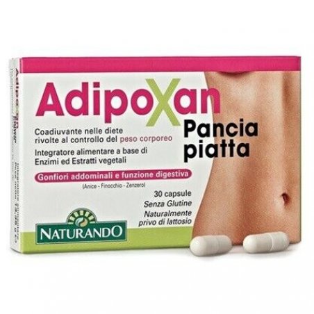 Adipoxan Flat Belly Dietary Supplement 30 Tablets