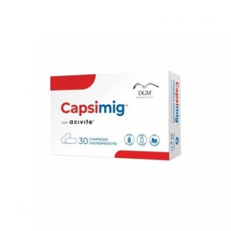DGM FARMACEUTICI Capsimig Bone and Joint Health Supplement 30 Tablets