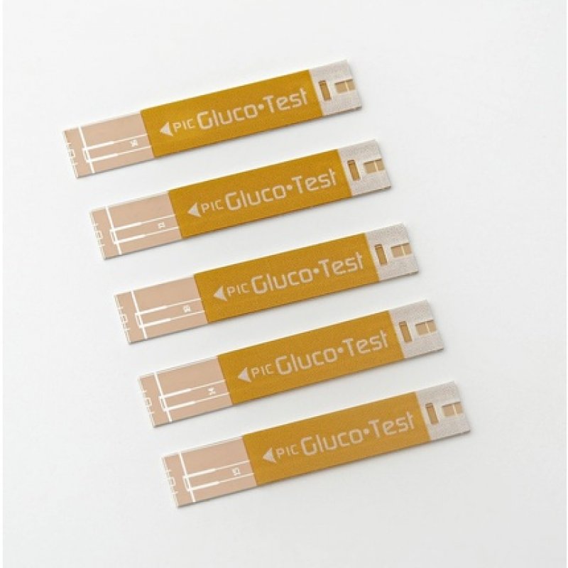 Pic GlucoTest Glucose Measurement Strips 25 Pieces