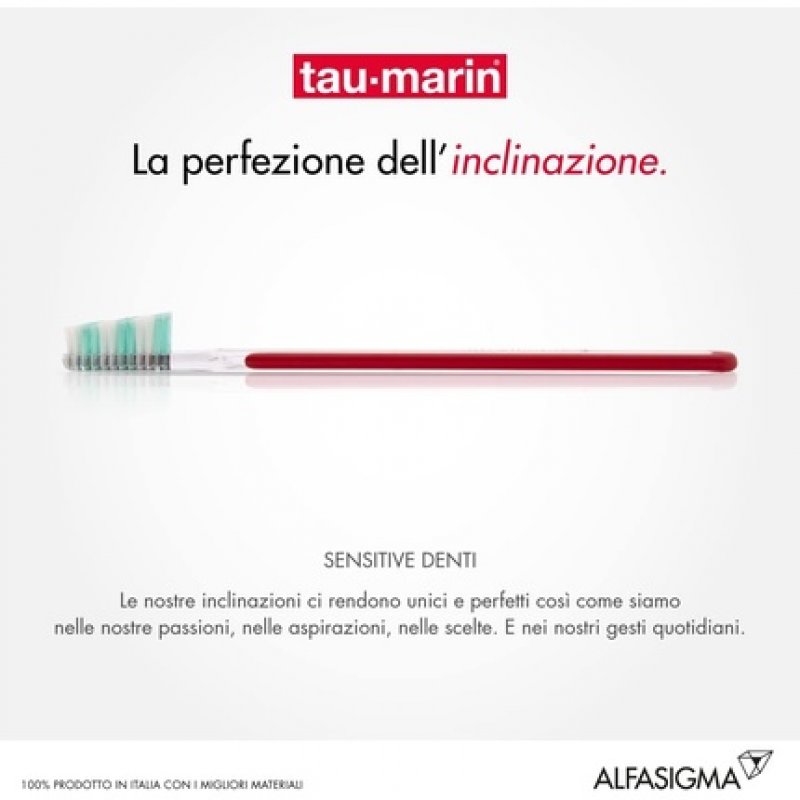 Tau-marin Sensitive Toothbrush for Sensitive Teeth with Antibacterial