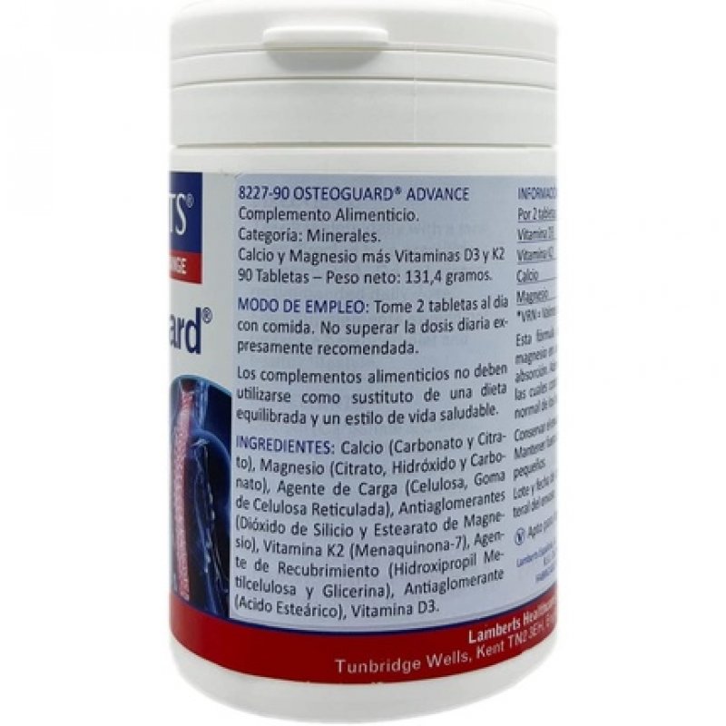 Lamberts Osteoguard Advance 90 Tablets