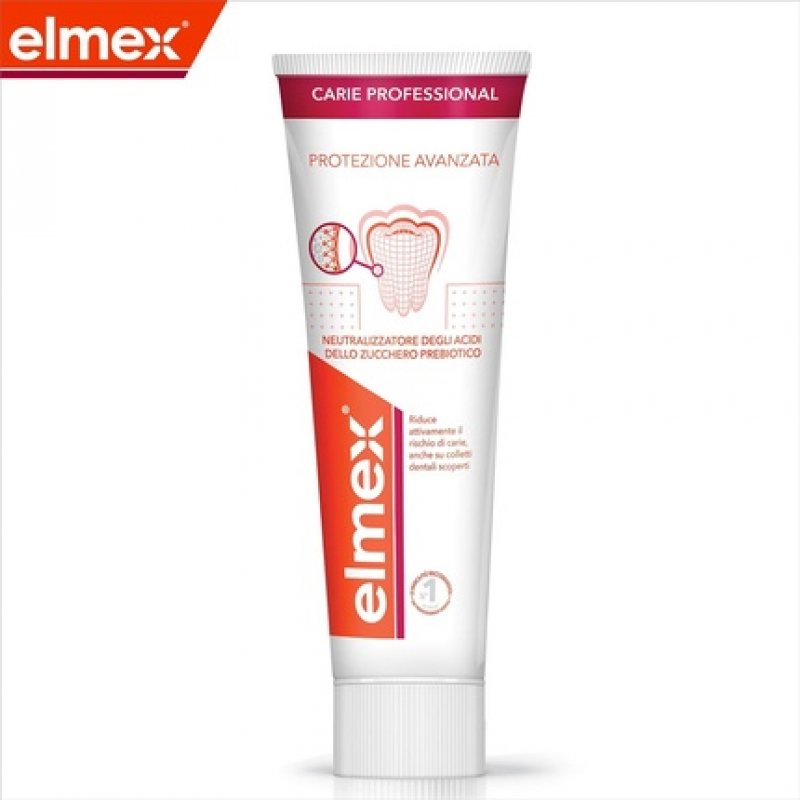Elmex Carie Professional Advanced Protection Toothpaste 75ml - High Protection Against Cavities