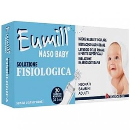 Eumill Naso Baby Physiological Solution 20 Monodose
