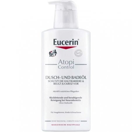 Eucerin Atopicontrol Cleaning Oil 20% Omega 400ml
