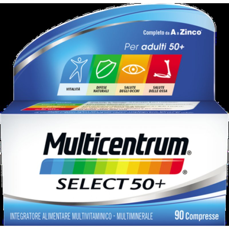 Multicentrum Select 50 Dietary Supplement 90 Tablets
