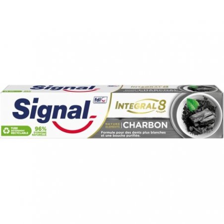 Signal Nature Elements Whitening Charcoal and Detox Toothpaste 75ml Tube