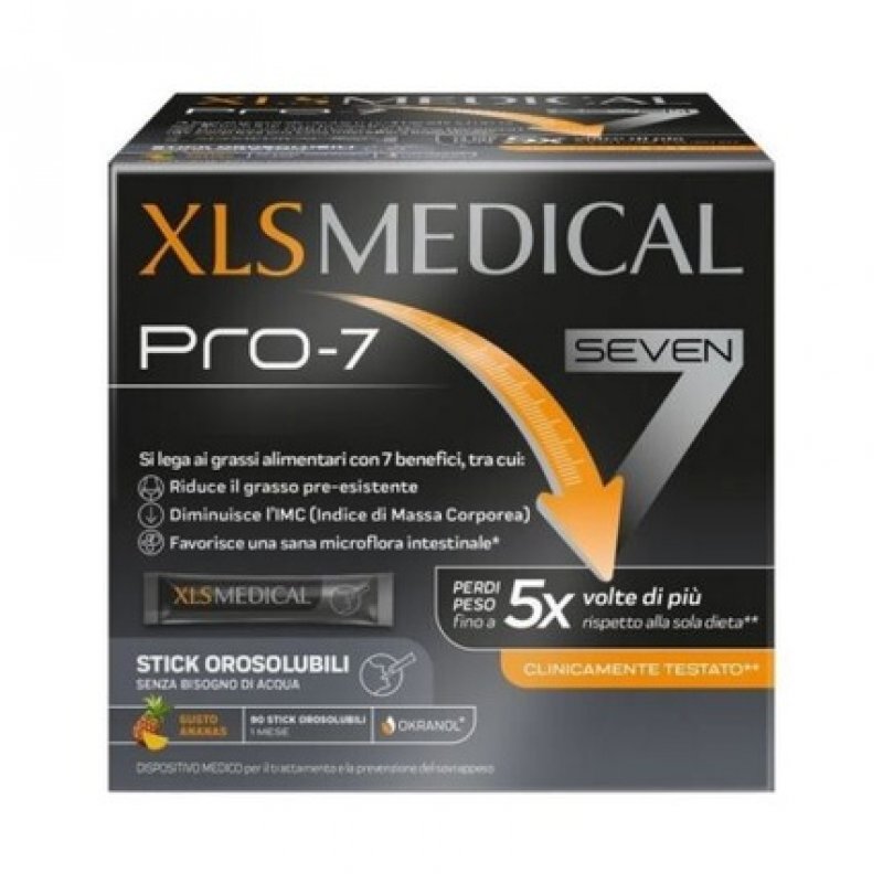 XL-S Xls Medical Pro 7 Weight Loss Supplement 90 Soluble Sticks