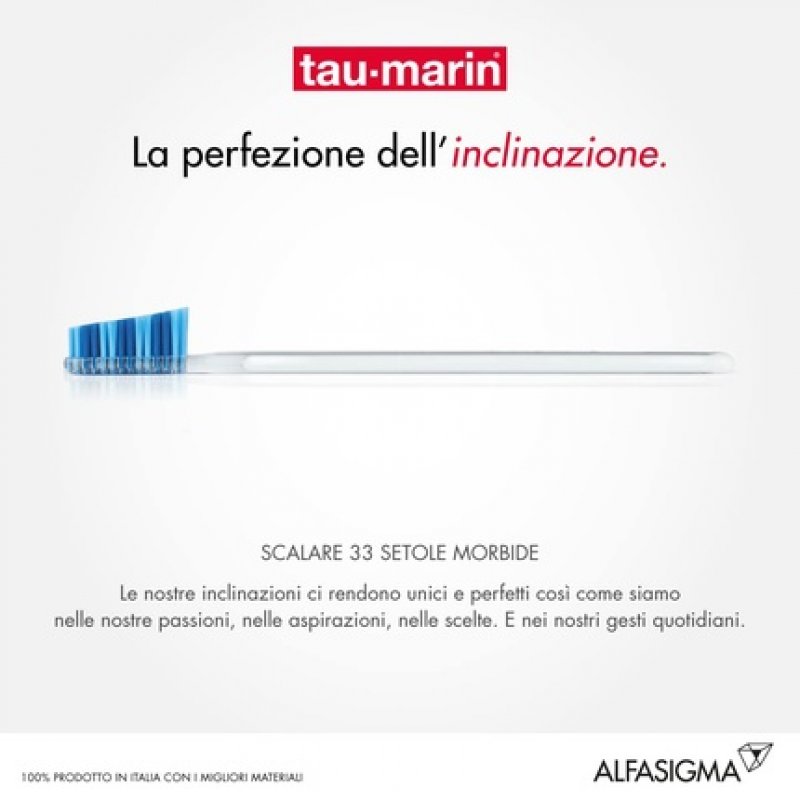 Tau-marin Scalare 33 Toothbrush Soft Bristles with Antibacterial