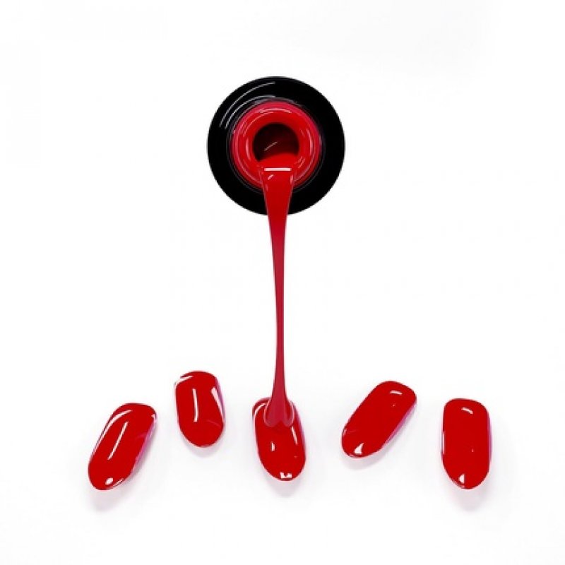 NEONAIL UV Gel Stickers Easy On P03 Red 15 Patterns Nail Stickers Nail Polish Strips Gel Nail Stickers Foot and Hand