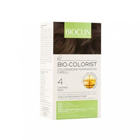BIOCLIN Bio Colorist Permanent Hair Color Number 4 Brown