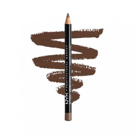NYX Professional Makeup Slim Lip Pencil Long-Lasting Creamy Lip Liner Espresso 820