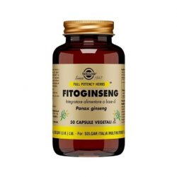 Solgar Fitoginseng Energy Supplement 50 Capsules