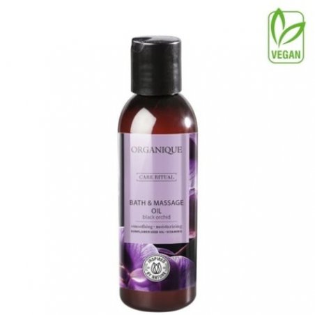 ORGANIQUE Black Orchid Nourishing Bath and Massage Oil 125ml