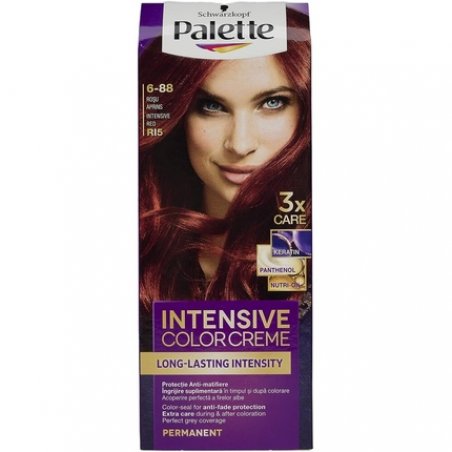 Palette Intensive Color Cream Permanent Hair Dye Bright Red