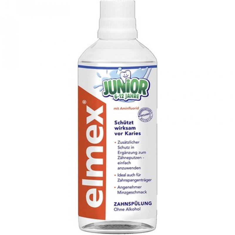 Elmex Junior Mouthwash 6-12 Years 400ml