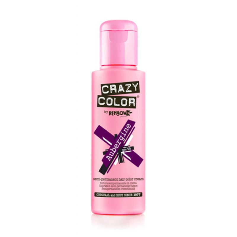 CRAZY COLOR Aubergine 100 ml