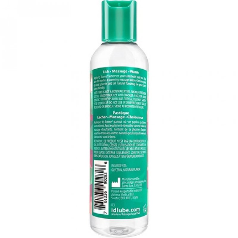 ID 3Some 3 in 1 Lick Massage Lotion Lube 118ml Watermelon Fruit Flavour Warming Massage Gel