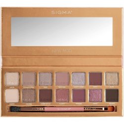 Sigma Beauty New Mod Eyeshadow Palette Neutral Mauve Eyeshadow Shades Warm Eyeshadow Shades in Matte Shimmer and