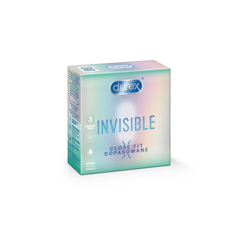 Durex Invisible 3 pièce(s) Lisse