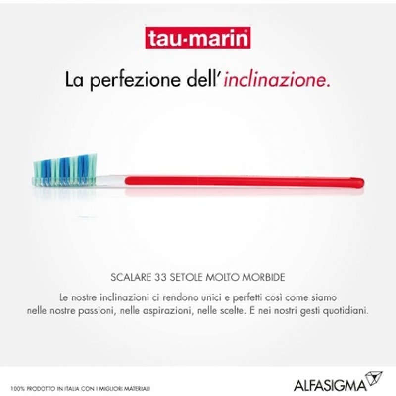 Tau-marin Scalare 33 Very Soft Bristle Toothbrush with Antibacterial