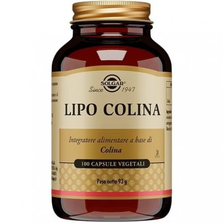 Solgar Lipo Cholin Liver Function 100 Plant Capsules