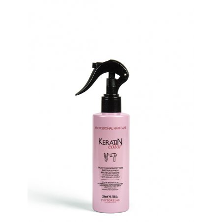 Phytorelax Laboratories Keratin Color aérosol capillaire de protection contre la chaleur 250 ml