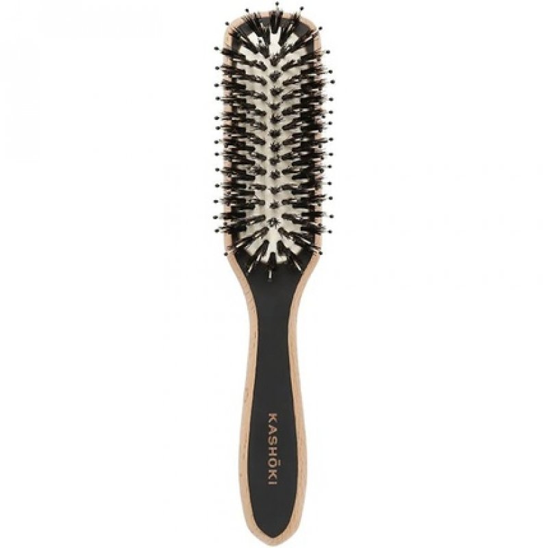 T4B Kashhoki Touch of Nature Wooden Hair Brush Slim